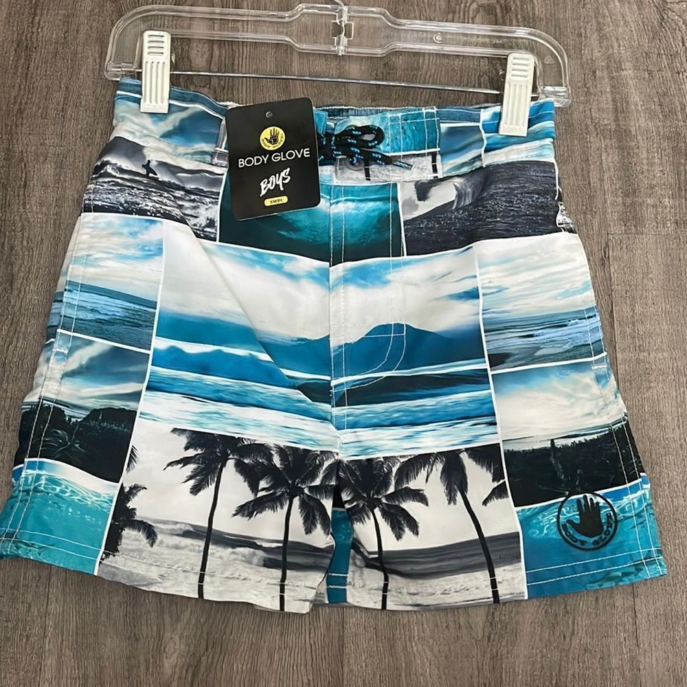 BodyGlove Boys Swim 50 UPC Swim Shorts NEW